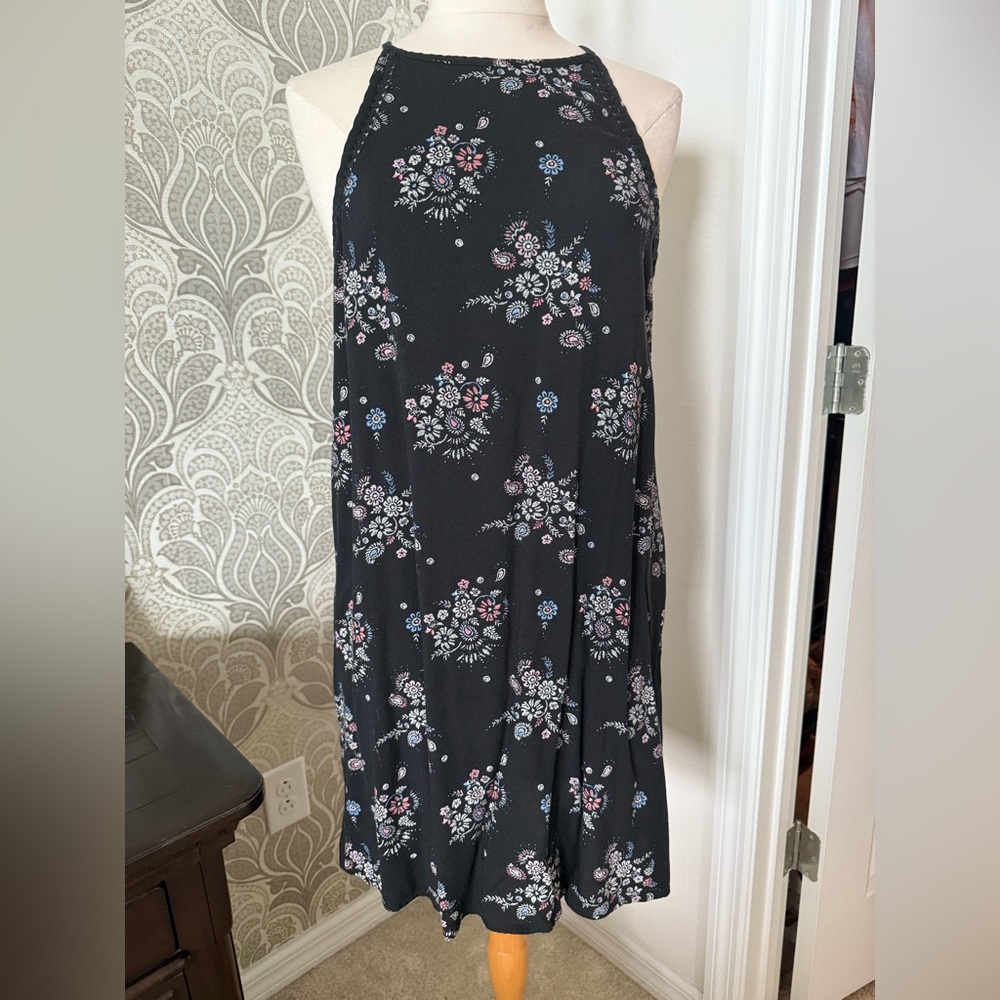 Mudd Black Floral Dress